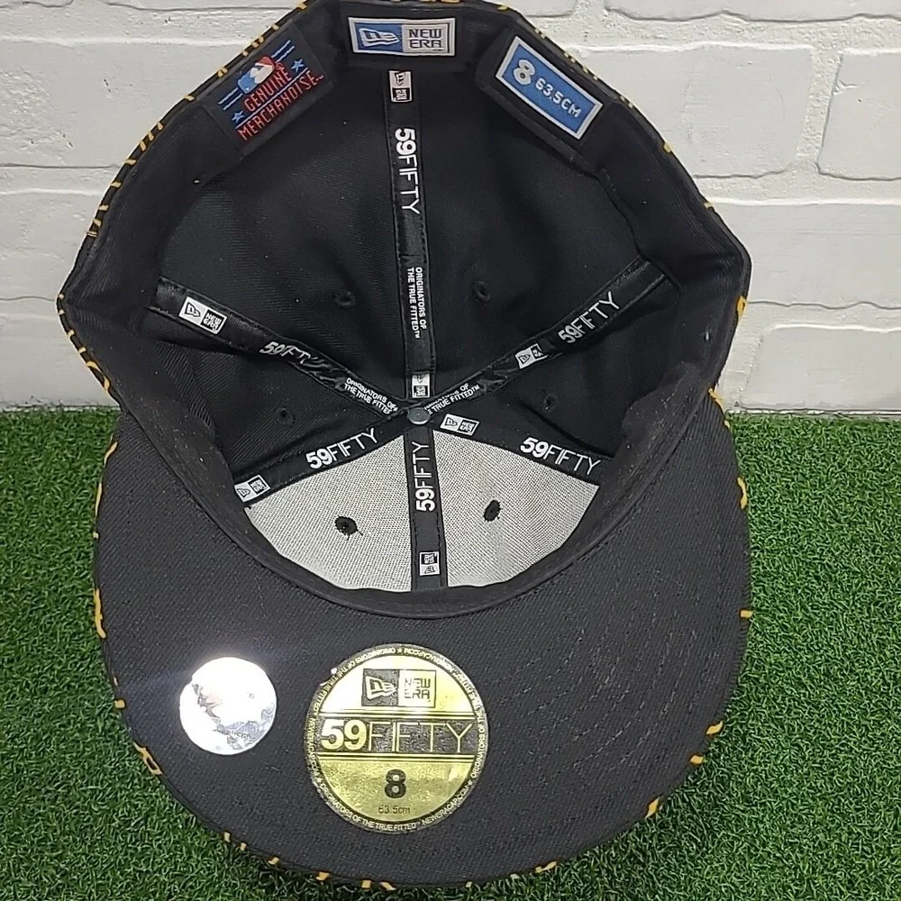Pittsburgh Pirates Hat‎ Mens New Era 59FIFTY Fitted Graffiti Scribble Cap 8